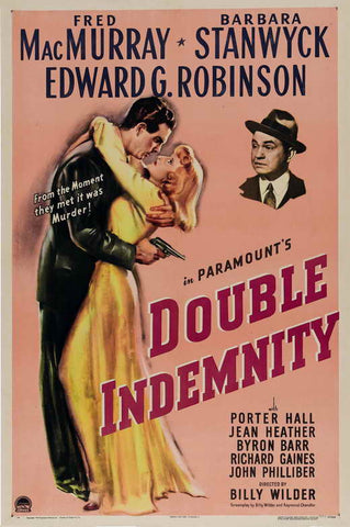 Double Indemnity (1944) - Fred MacMurray  DVD  Colorized Version