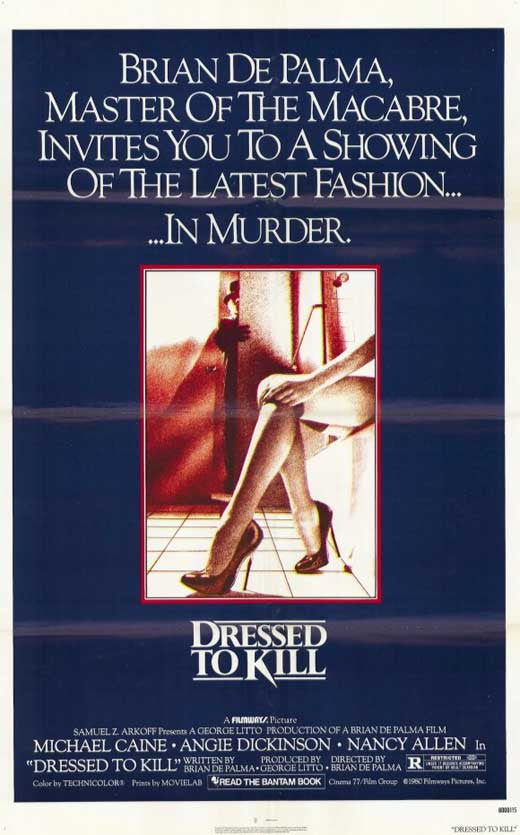 Dressed To Kill (1980) - Michael Caine  DVD
