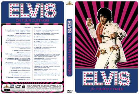 Elvis - On Tour 1972 - The Outtakes  DVD