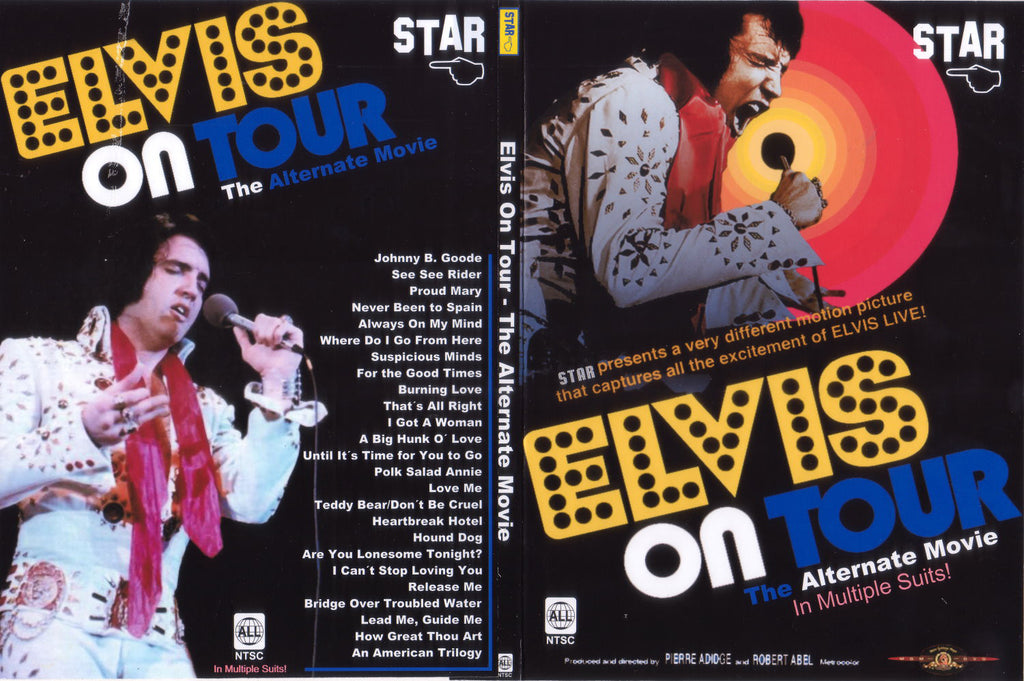 Elvis On Tour - The Alternate Movie DVD