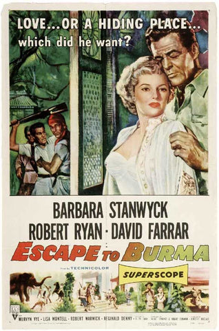 Escape To Burma (1955) - Barbara Stanwyck  DVD