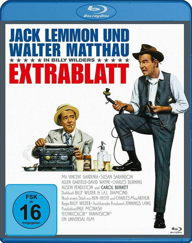 The Front Page (1974) - Billy Wilder  Blu-ray
