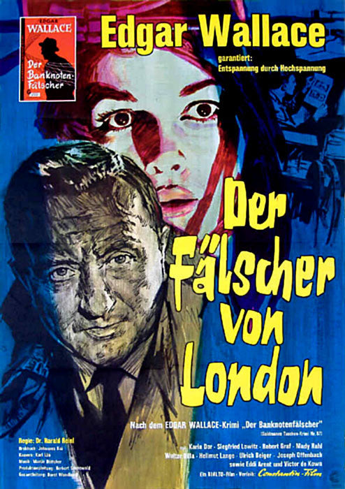 Edgar Wallace : Der Fälscher von London (1961) DVD