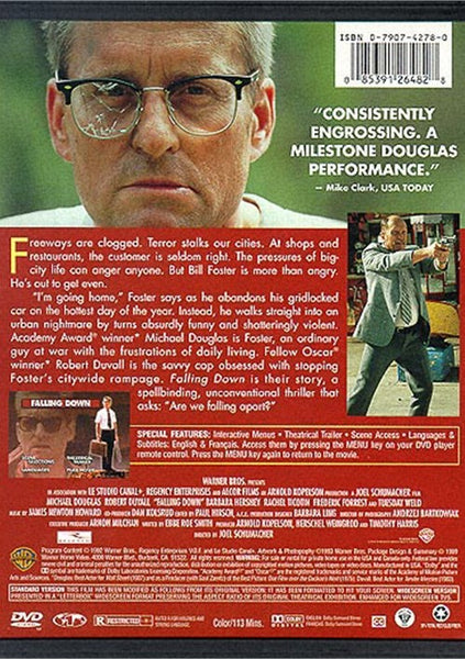 Falling Down (1992) - Michael Douglas  DVD