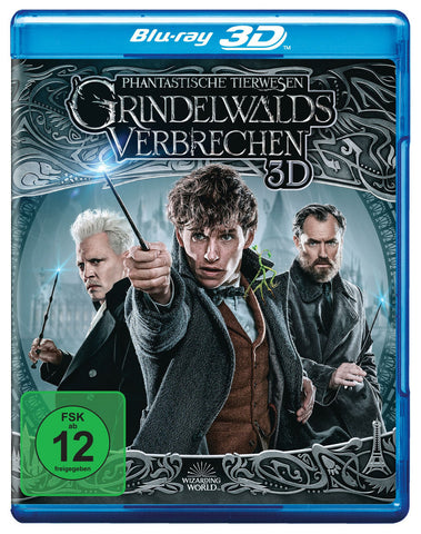 Fantastic Beasts - Crimes of Grindelwald (2018) - Eddie Redmayne  Blu-ray 3D + Blu-ray