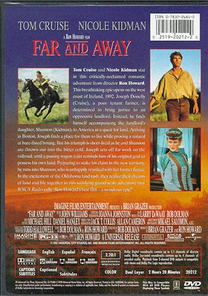 Far And Away (1992) - Tom Cruise  DVD