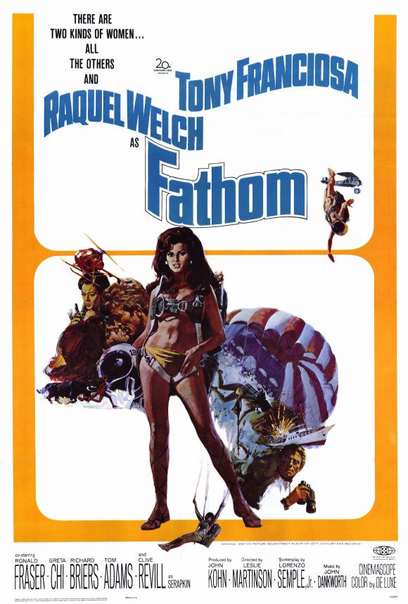 Fathom (1967) - Raquel Welch  DVD