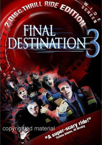 Final Destination 3: 2 Disc Thrill Ride Edition (2006) - Gina Holden  2 DVD Set