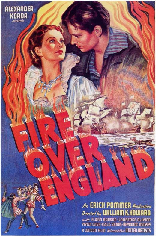 Fire Over England (1937) - Vivien Leigh  DVD