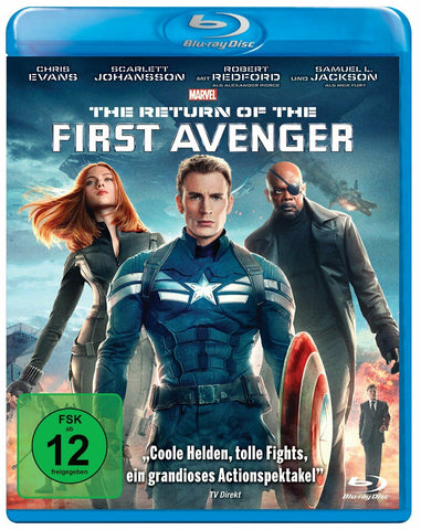 Captain America: The Winter Soldier (2014) - Chris Evans  Blu-ray codefree