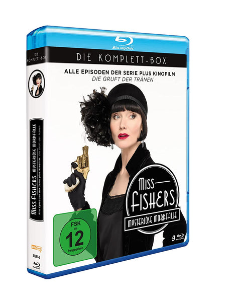 Miss Fisher's Murder Mysteries : The Complete Series (2012-2015) - Essie Davis   Blu-ray Box