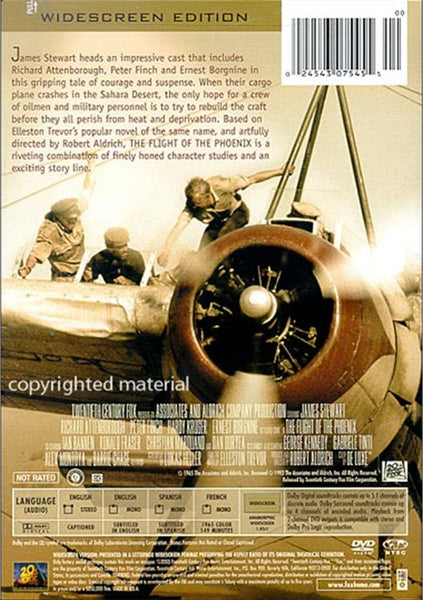 The Flight Of The Phoenix (1965) - James Stewart  DVD