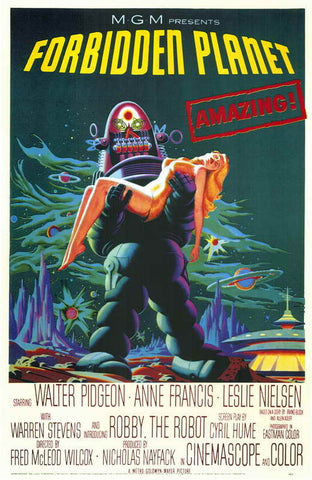 Forbidden Planet (1956) - Leslie Nielsen  DVD