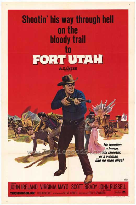 Fort Utah (1967) - John Ireland  DVD