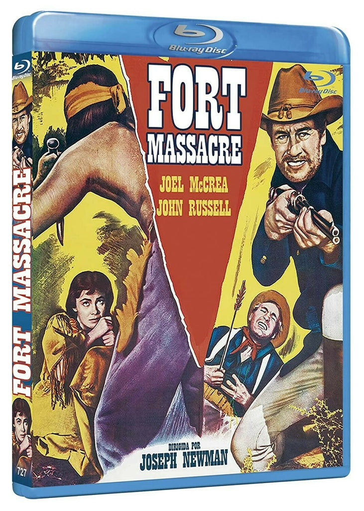 Fort Massacre (1958) - Joel McCrea  Blu-ray  codefree