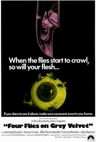 Four Flies On Grey Velvet (1971) - Dario Argento  DVD