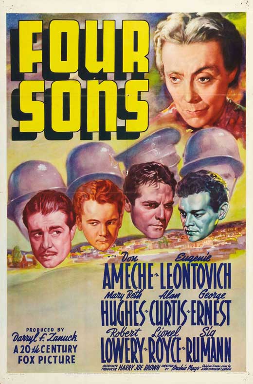Four Sons (1940) - Don Ameche  DVD