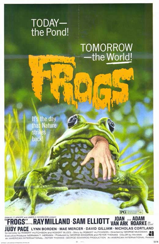Frogs (1972) - Ray Milland DVD – Elvis DVD Collector & Movies Store