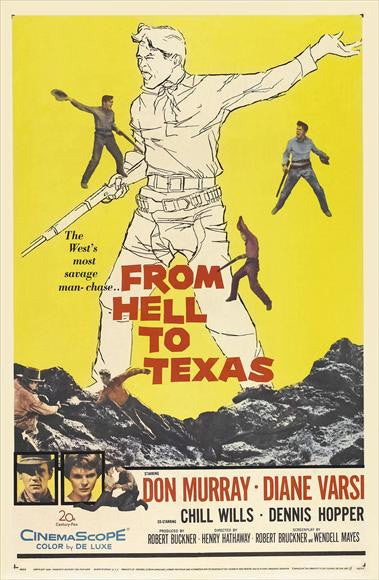 From Hell To Texas (1958) - Don Murray  DVD