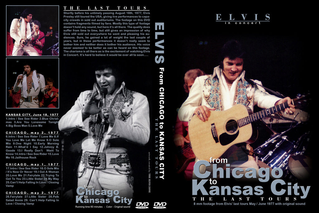 Elvis - From Chicago To Kansas City DVD