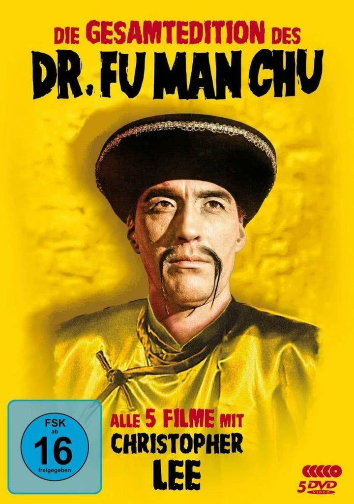 Dr. Fu Manchu : The Complete Collection - Christopher Lee  (5 DVD Set)