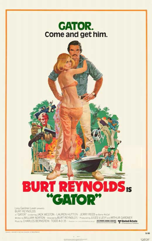 Gator (1976) - Burt Reynolds  DVD