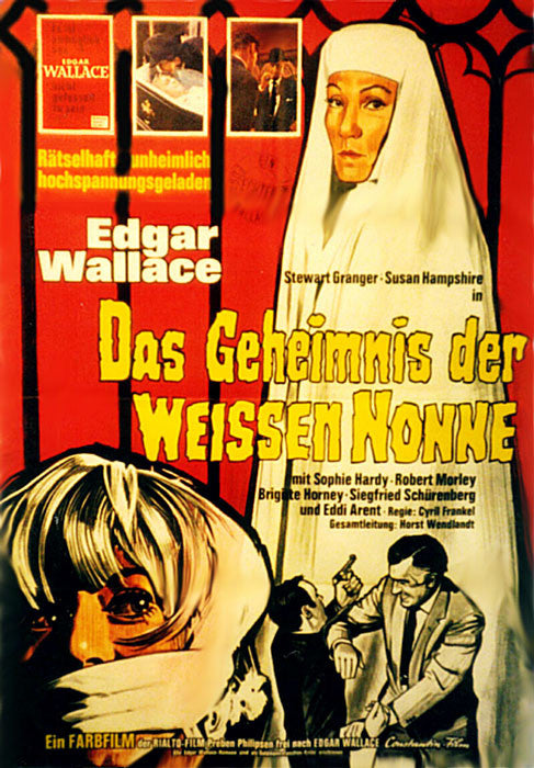 Edgar Wallace : Das Geheimnis der weissen Nonne (1966)  DVD