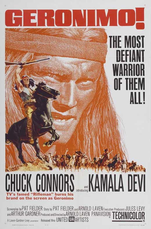 Geronimo (1962) - Chuck Connors  DVD