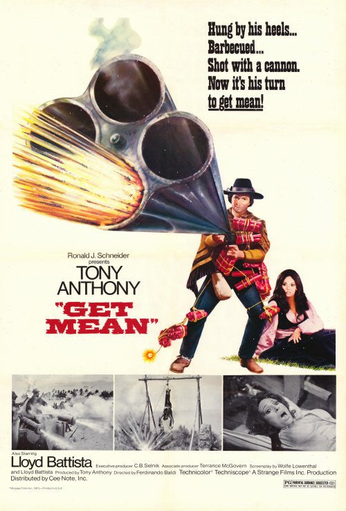 Get Mean AKA Time Breaker (1976) - Tony Anthony  DVD