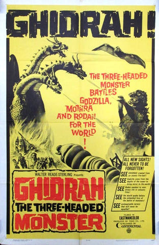 Godzilla Vs. Ghidorah (1964)  DVD