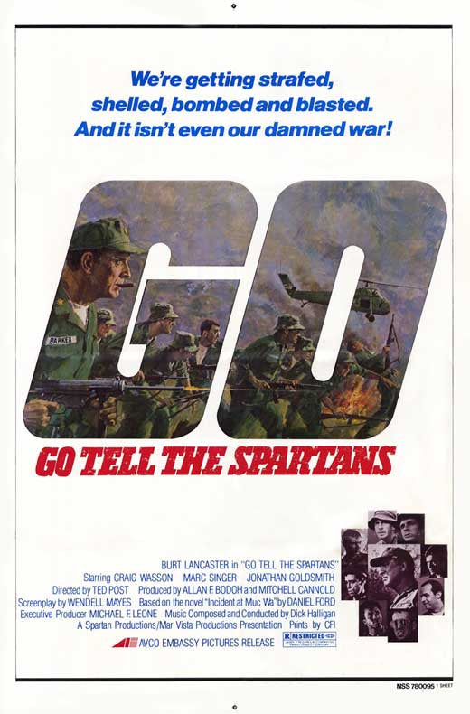 Go Tell The Spartans (1978) - Burt Lancaster  DVD