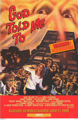 God Told Me To (1976) - Tony Lo Bianco  DVD