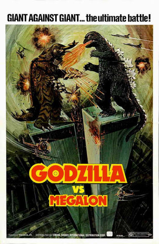 Godzilla Vs. Megalon (1973)  DVD