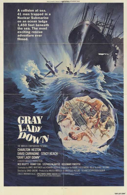 Gray Lady Down (1977) - Charlton Heston  DVD