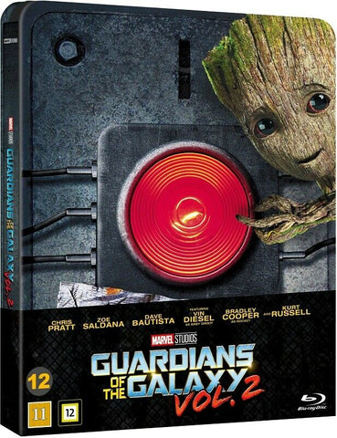 Guardians of the Galaxy Vol 2 (2017) - Chris Pratt  Steelbook Blu Ray