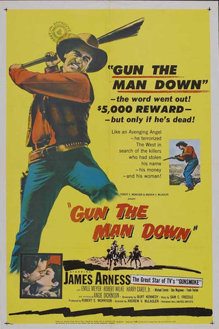 Gun The Man Down (1956) - James Arness  DVD