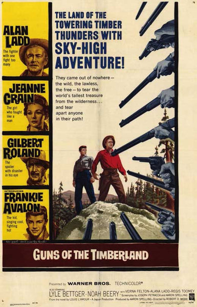 Guns Of The Timberland (1960) - Alan Ladd  DVD
