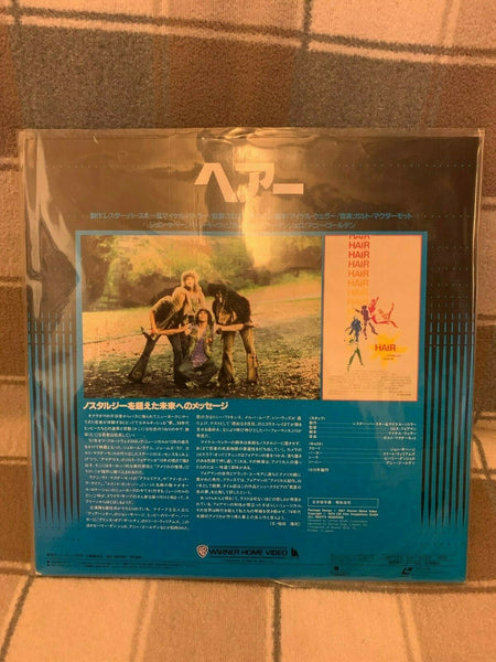 Hair (1979) - John Savage Japan 2 LD Laserdisc Set with OBI