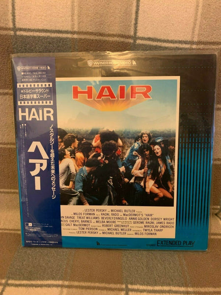 Hair (1979) - John Savage Japan 2 LD Laserdisc Set with OBI
