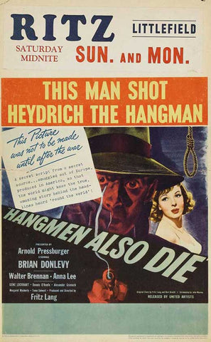 Hangmen Also Die (1943) - Fritz Lang  DVD