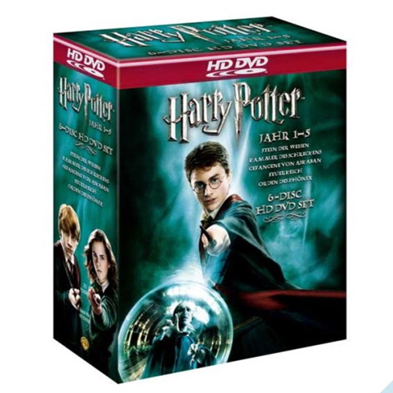 Harry Potter : Year 1-5 HD DVD Box Set Elvis DVD & Movies Store