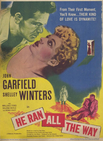 He Ran All The Way (1951) - John Garfield  DVD