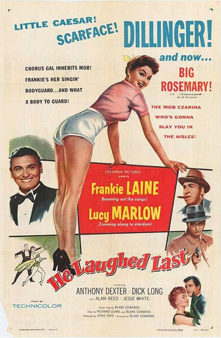 He Laughed Last (1956) - Frankie Laine  DVD