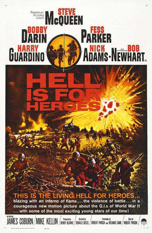 Hell Is For Heroes (1962) - Steve McQueen  DVD Colorized Version