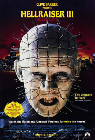 Hellraiser 3 : Hell On Earth (1992)  DVD