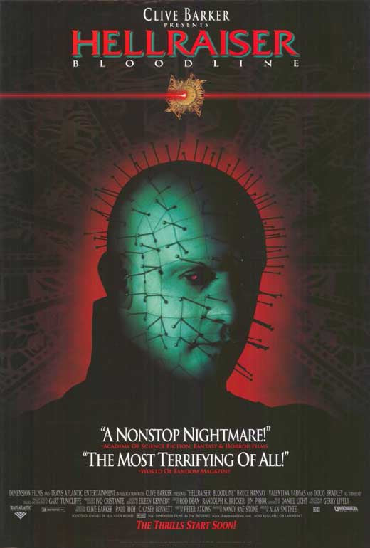 Hellraiser 4 :  Bloodline (1996)  DVD