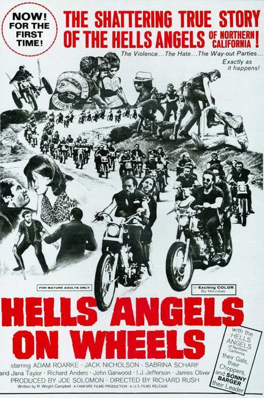 Hells Angels On Wheels (1967) - Jack Nicholson  DVD