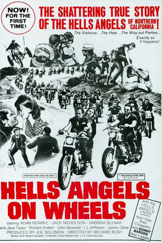 Hells Angels On Wheels (1967) - Jack Nicholson  DVD