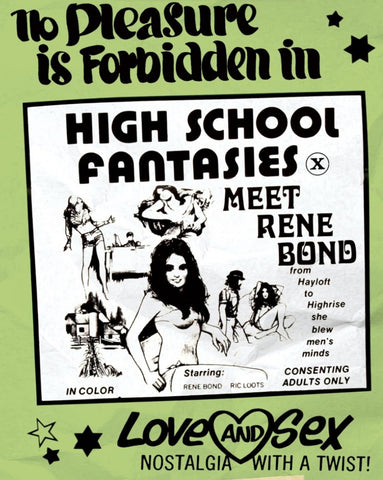 High School Fantasies (1974) - Rene Bond  DVD