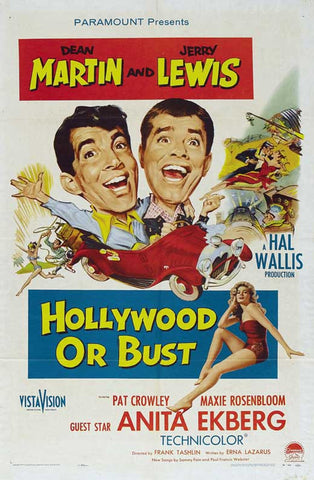 Hollywood Or Bust (1956)  DVD